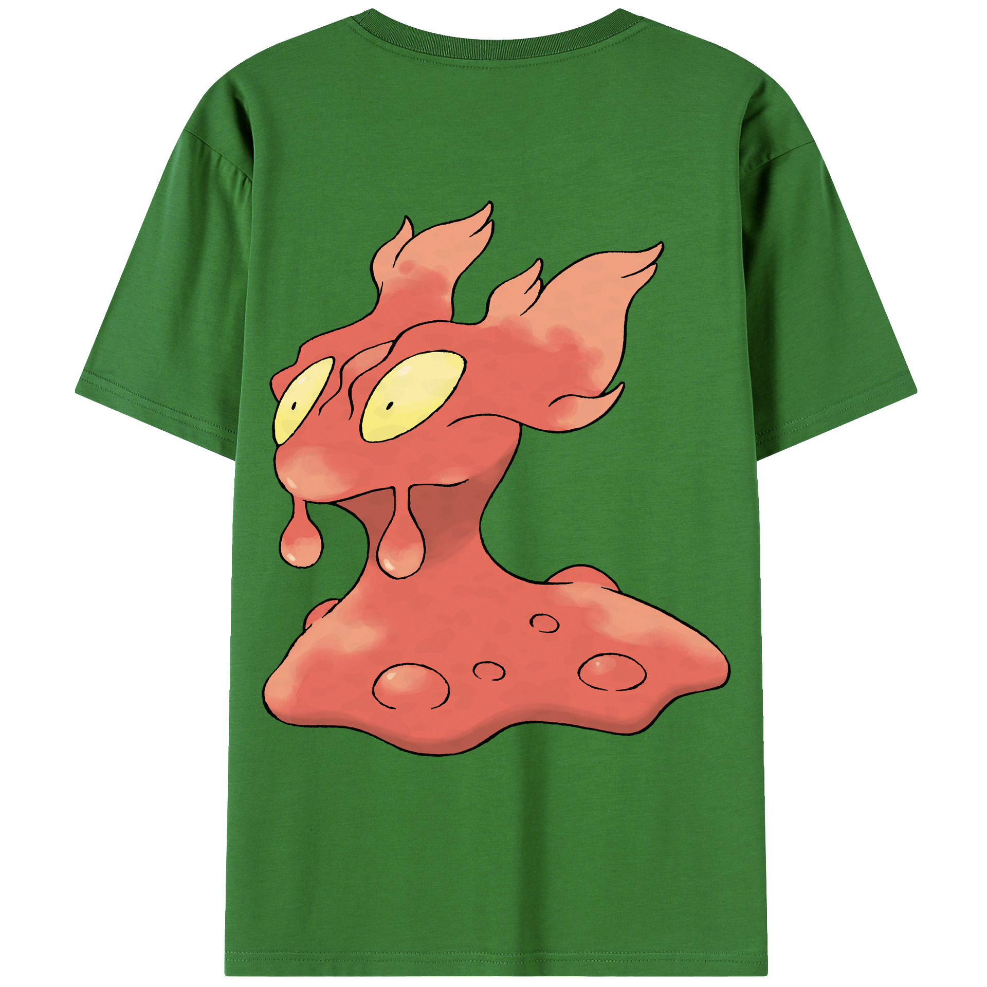 （画像用） ポケットモンスター Pokémon レディース半袖Tシャツ(バックプリント)